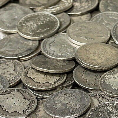 (1) Morgan Or Peace Silver Dollar Cull Coin! Investment Silver Coins! Variety!