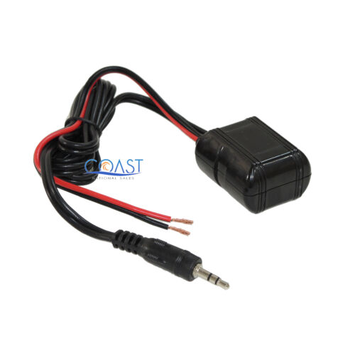 Car Stereo Truck Home Add-on 3.5mm Input Audio Bluetooth Receiver Adaptor 12v
