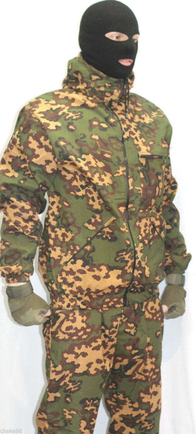 Russia Russian Army Spetsnaz Partizan Ss Leto Camo Summer Suit 44-62