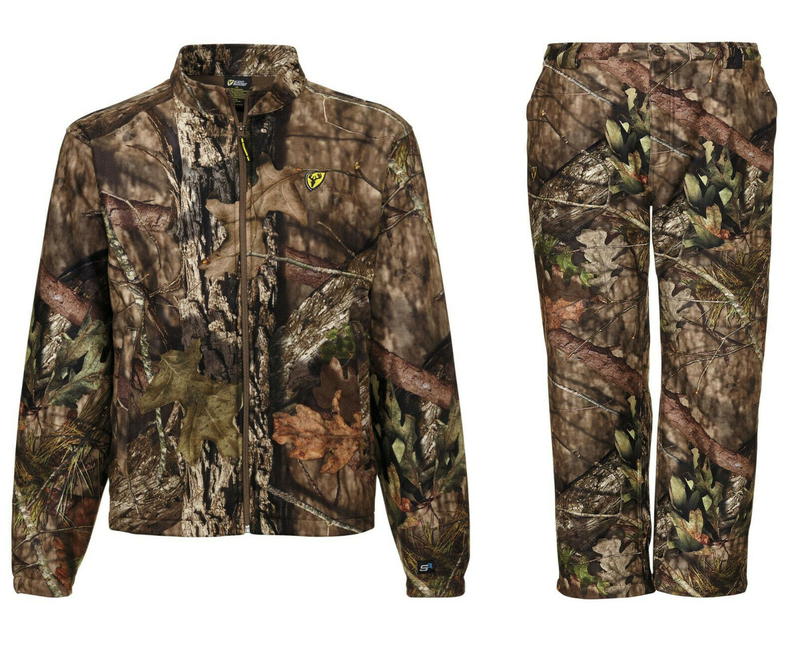 New Scent Blocker Axis Midweight Hunting Jacket & Pant Mossy Oak Country