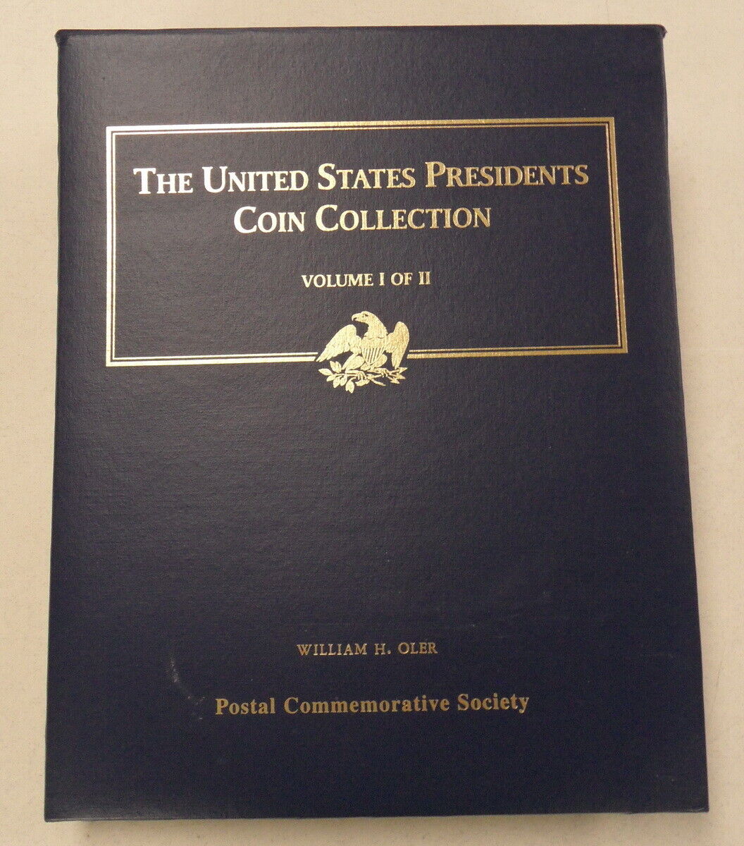 The United States Presidents Coin Collection Volume I Large Book Set ~ Free Ship