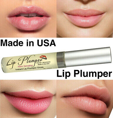 Instant Lip Plumper Warm Lip Pump Enhancer Fuller Thicker Moist Lips
