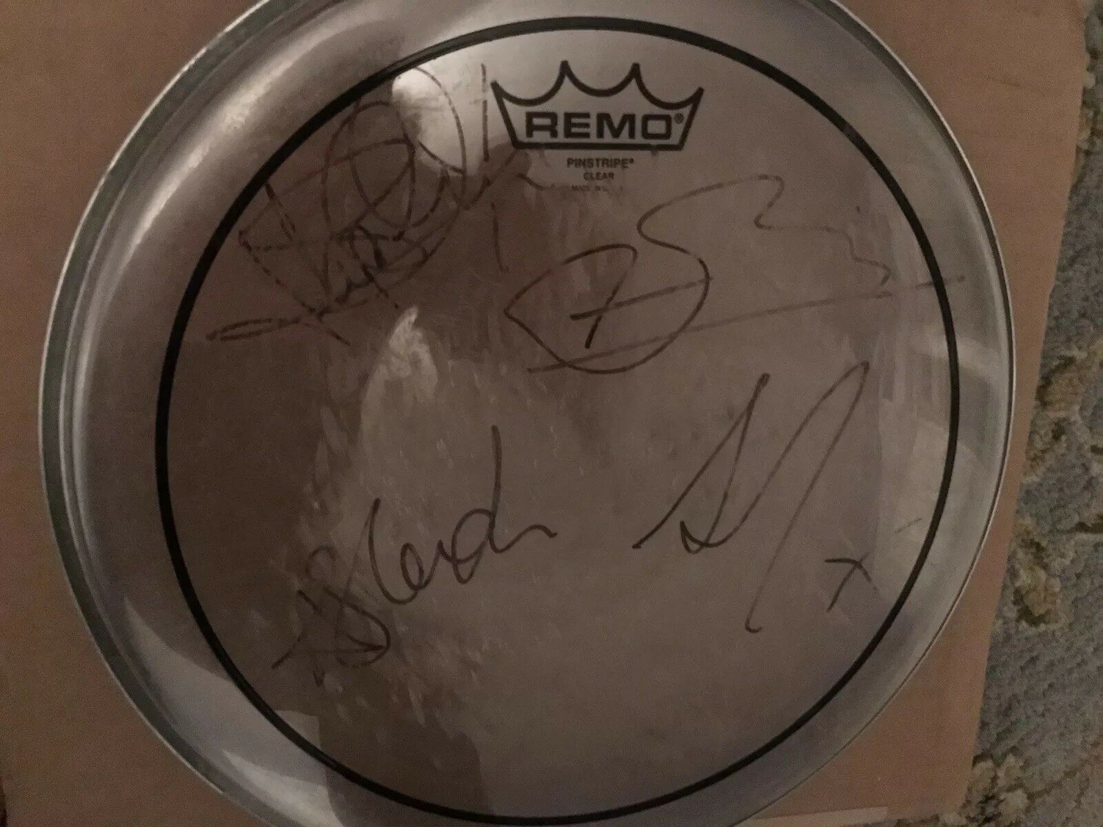 The Struts Band Autographed Drumhead