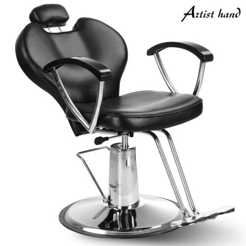 Hydraulic Reclining Barber Chair Hair Styling Salon Beauty Spa Shampoo Equipment