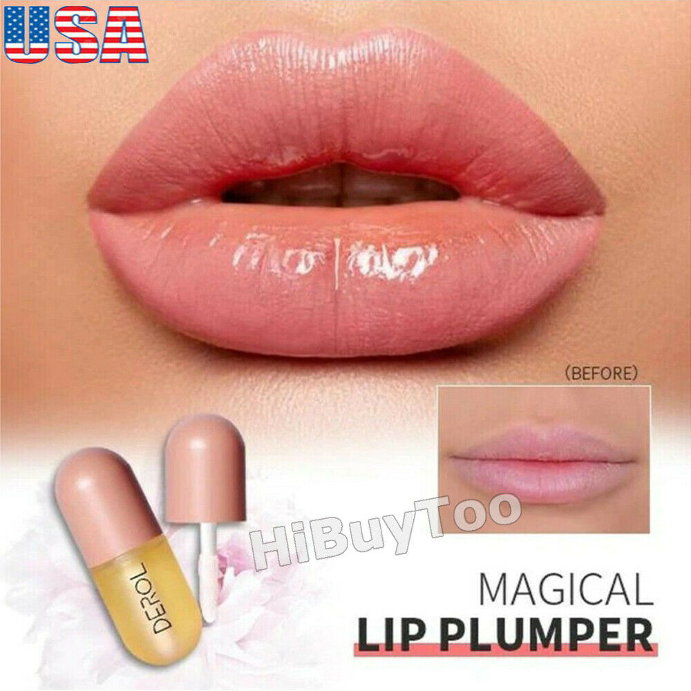 Instant Volumising Lip Plumper Serum Moisturizer Repairing Reduce Lip Fine Lines