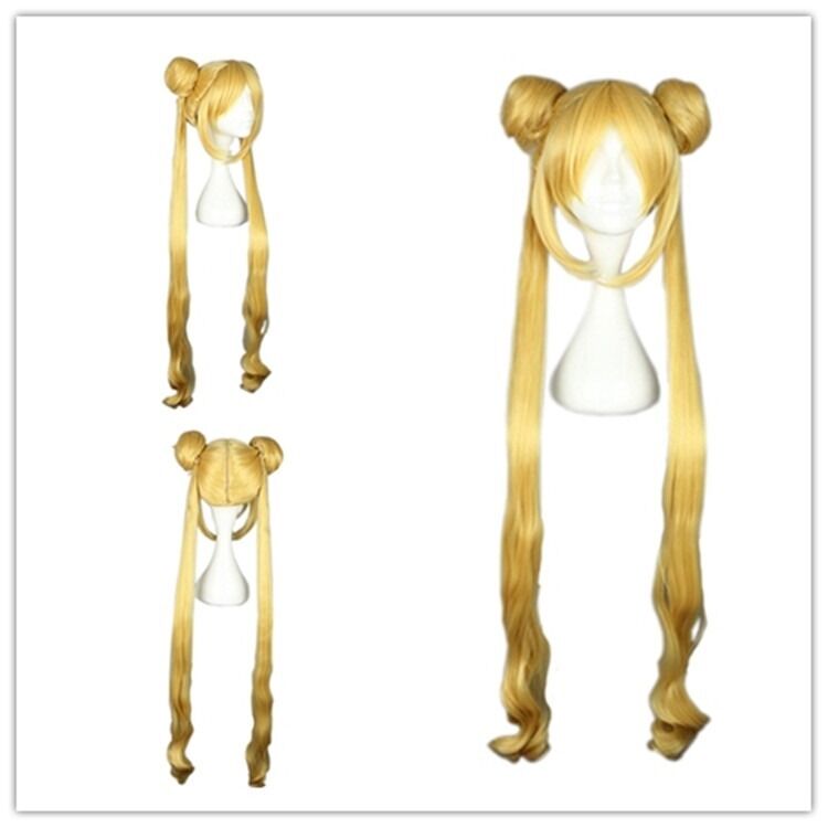 Cosplay Wig Party Wigs Synthetic Hair 100cm/39.4" For Sailor Moon-sailor Moon