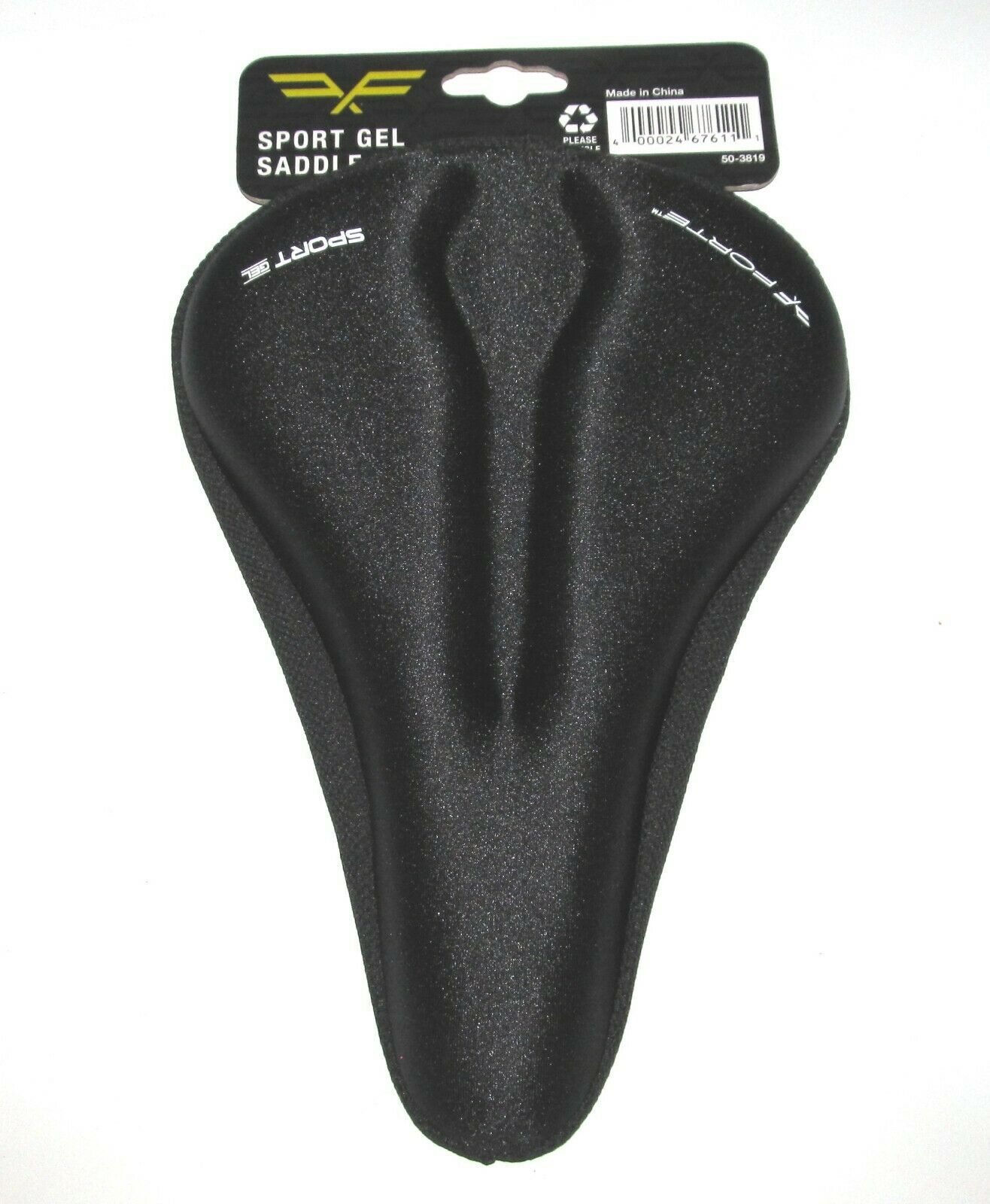 Forte' Sport Gel Bicycle Saddle Cover Seat Pad New 50-3819 Free Shipping
