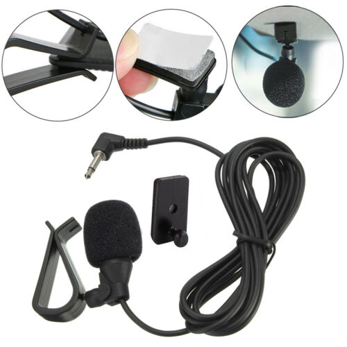 Microphone 2.5mm For Car Stereo Radio Gps Dvd Bluetooth Enabled External Mic Hot