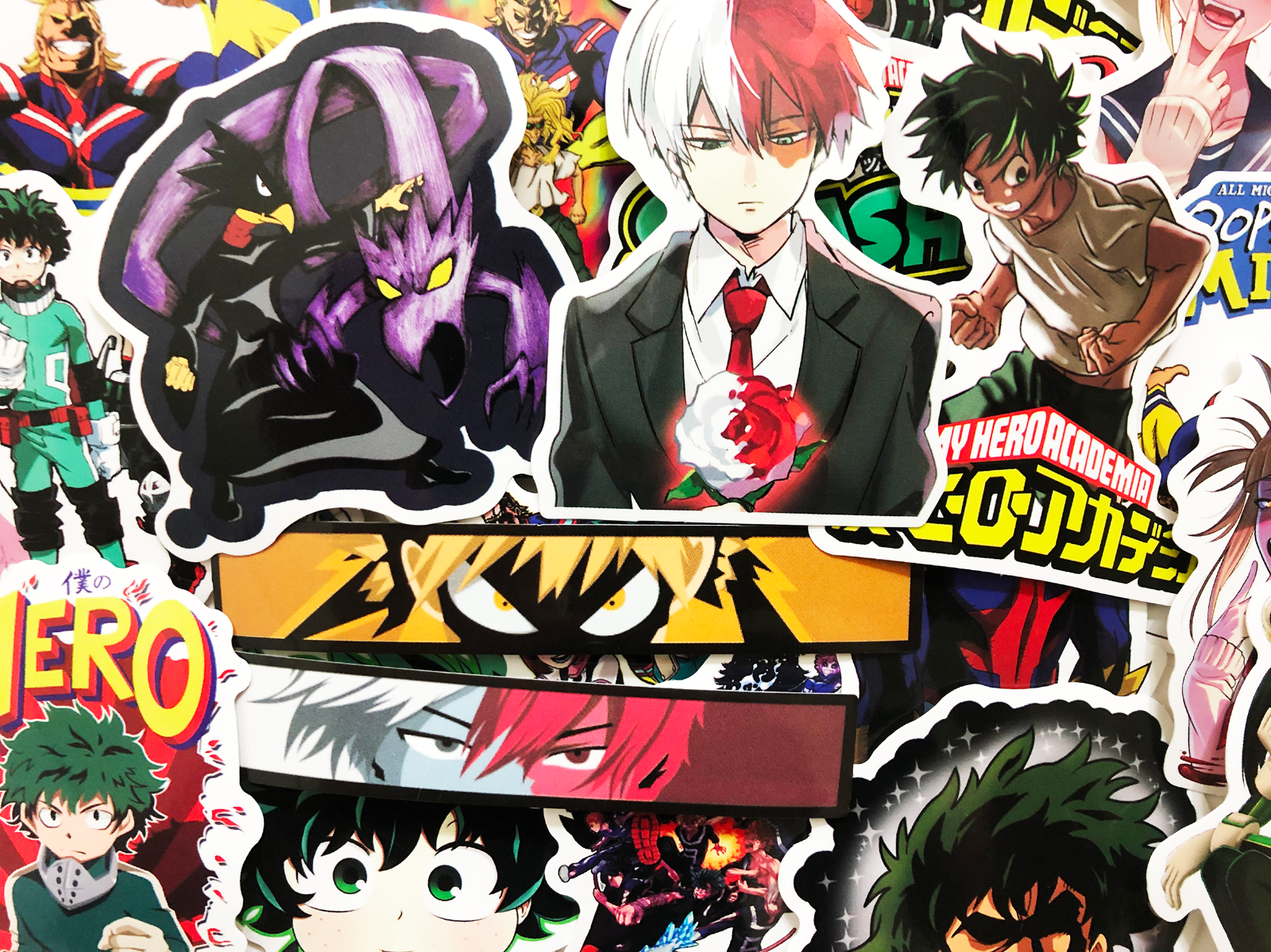 70 My Hero Academia Anime Stickers Boku No Hero