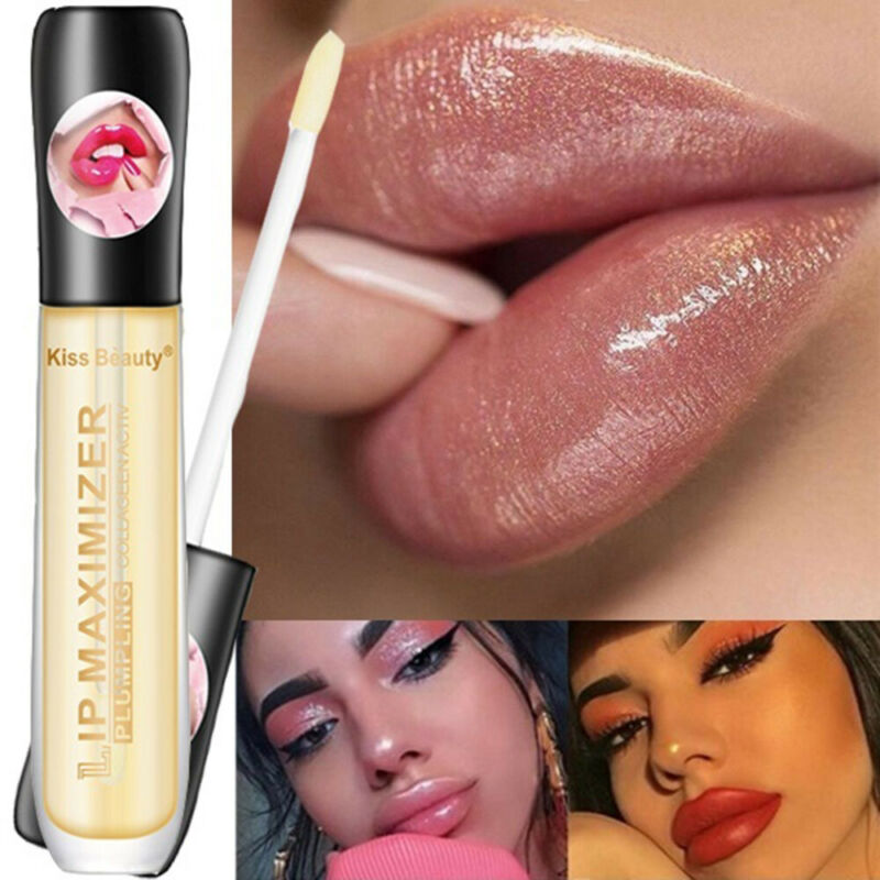 Transparent Lip Plumper Extreme Lip Gloss Booster Volume For Bigger Lips Beauty